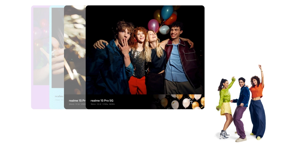 Custom Party Watermarks Realme 15 Pro 5G