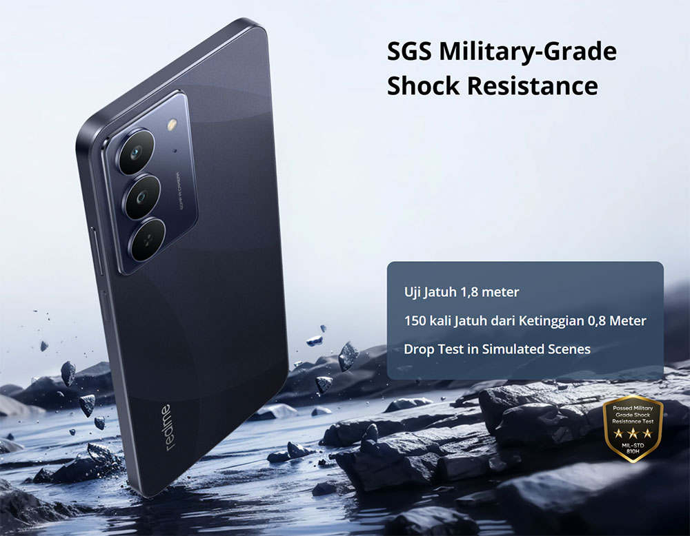 5600mAh Battery realme C75x